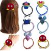 Tocado de cabeza de Mickey simple de estilo coreano, cuerda para el cabello, cuerda para el cabello con nudo multicolor, cuerda para el cabello creativa de dibujos animados, cuerda para el cabello simple