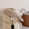 Colcha Acolchada de Algodón Puro Doble Capa de Gasa con Estampado de Frijol Núcleo para Cama Doble Colcha de Primavera/Otoño Colcha para Dormitorio Individual Cuatro Estaciones Engrosada Cálida Lavable a Máquina