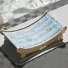 Almohadilla de Hielo para Gato y Perro Esterilla de Verano para Mascotas Silla de Playa Artefacto Refrigerante de Verano Hamaca para Gato Nido de Hielo Cuna para Sofá para Dormir