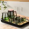 Tetera para Uso Doméstico, Tetera de Vidrio Resistente a Altas Temperaturas, Nuevo Modelo 2025, Separación de Té y Agua, Tetera para Preparar Té en la Oficina, Juego de Té