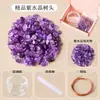 Paquete de Materiales Árbol de Dinero de Cristal Grava de Cristal Árbol de Dinero de Ágata Adorno Pequeño Accesorios de Material Hecho a Mano Venta al por Mayor