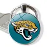 Venda Quente Transfronteiriça NFL Time Pedra Preciosa 32 Logos de Equipe de Futebol Americano NFL Pingente Anel em Relevo Pingente de Chaveiro