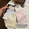 Suxi-Doce Estilo Menina Classe a Algodão Bebê 10A Roupa Íntima Antibacteriana Feminina Costura em Cor Contrastante Boxer Sem Costura Feminino
