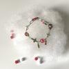 Edición Limitada de Navidad ~ Pulsera Trenzada de Hombre de Jengibre Infantil con Atmósfera Exquisita, Linda y la Más Fácil para Combinar Joyería de Diseño