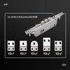 Placa Adaptadora del Cuerpo de la Cerradura Placa Guía Adaptadora de Cerradura de Huella Dactilar Pieza de Extensión Tira de Borde del Cuerpo de la Cerradura Conector Accesorios de Extensión