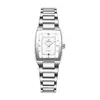 Wwoor/Guaiai Nuevo Estilo Correa de Acero Reloj Retro para Mujer Cuadrado con Función de Calendario Reloj para Mujer Venta al por Mayor de Fábrica