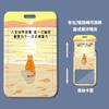 Funda Deslizante de Plástico para Tarjetas de Lectura, Tarjeta de Identificación de Estudiante, Tarjeta de Comida, Etiqueta de Nombre, Portatarjetas de Identificación de Trabajo de Dibujos Animados, Control de Acceso, Autobús, Estilo Ins