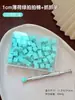 Esponja Quadrada Descartável para Esfumar 1cm Mini Bloco Tofu Clipe de Pegada Conjunto de Ferramentas para Nail Art Atacado