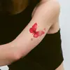 Pegatinas de Tatuaje Estilo Ins Fresco y Sencillo Estética Retro Europea y Americana Gradiente Corazón Mariposa Transfronterizos Nuevo Estilo