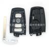 Adecuado para Bmw 4 Botones Serie 3 Serie 5 F Tarjeta Control Remoto Inteligente Carcasa de Llave de Coche Carcasa de Repuesto Botón de Claxon Rojo