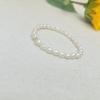 Pulsera de perlas naturales de agua dulce con luz fuerte, diseño original para mujer, nueva pulsera de cuentas doradas de estilo chino, combina con todo, simple, estilo nuevo de invierno.