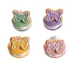Brinquedo Divertido de Comida Artificial Japonês e Coreano Arco Macaron Acessórios de Sobremesa de Resina Acessórios para Casa de Brincar DIY Chaveiro