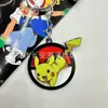 Llavero Caliente de Anime Pokemon Aleación de Zinc Rodamiento Diseño Giratorio Criaturas Mágicas Lindas
