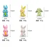 Vendas Diretas da Fábrica Transfronteiriças Modelo Coelho Easter TPR Brinquedos de Ovo Divertidos Gashapon Presentes Atacado Amazon