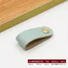 Manijas de Puerta de Gabinete de Cuero Coloridas con Cabezas de Cobre, Manijas de Cuero, Clavos de Cobre para Cajones, Tiradores de Cobre, Manijas de Maleta de Cuero, Manijas de Cuero para Cajas de Vino de Papel