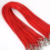 Accesorios de bricolaje, collar de cera de algodón de Corea del Sur, joyería, cordón, cuerda, colgante de cristal de jade, cuerda