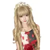 Peluca Yayay para mujer, estilo diario, aspecto natural, estilo Lolita, rizos romanos, cobertura completa de la cabeza