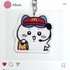 Chaveiro de Acrílico Kaka Kawa Pingente de Mochila Pequeno Presente Fofo Periférico de Anime Desenho Animado Popular