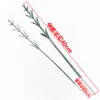 Venta al por mayor de fábrica Tallo de Flor Clavel Verde Flor Artificial Arte Floral Rama Falsa Rama Envueltos Material de Producción para Manualidades DIY