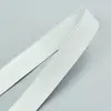 1,5-15cm Alta Elasticidade Espessada Criptografada Preto e Branco Saia Bagagem Sapatos Roupas Trama Simples Tiras Cós Elástico