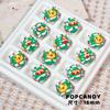 [Poesía verde] Joyería de cuentas de primavera hecha a mano, cuentas verdes sueltas, accesorios, pendientes, colgantes, joyería, cuentas DIY
