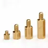 Tornillo Separador Hexagonal de Cobre de Cabeza Única Poste de Tornillo de Cobre Poste de Soporte de Aislamiento Entre Placas de Circuito Tornillo Macho-Hembra M4M5M6M8