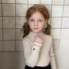 Ropa Suave para Niños Suéter de Cuello Medio para Niños y Niñas Otoño e Invierno 2025 Camiseta Base Ajustada para Niños Suéter Interior para Niños Moderno