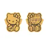 Año Nuevo, Año del Caballo, Pegatinas para Teléfono de Oro Puro, Princesa Rica, Por Favor Trae Riqueza, Pegatinas de Tarjeta Dorada de Tesoro, Hojuelas de Oro, Pequeños Regalos