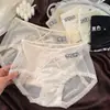 Bragas Sexys de Encaje Hueco Pure Desire para Mujer, Cintura Media-Baja, Satén Perlado, Malla Transparente, Amigables con la Piel, Suaves, Sin Pellizcar el Trasero