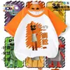 Restaurante de Susi-Camiseta de Verano Raglán de Manga Corta con Temática de Sandía y Personaje de Dibujo para Niños-Algodón Puro-Moderna