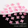 Chapéu Flor de Lírio Bicolor Galvanizado Colorido Acessórios para Corrente de Celular Pulseira Colar Base Flor de Lírio Joias Feitas à Mão DIY