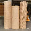 Tapetes Decorativos de Bambu para Divisórias e Decoração de Teto Tecidas à Mão, Anticorrosivas, Anti-Traça, Carbonizadas, Estilo Vintage em Restaurantes e Salões de Chá
