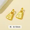 Jingde Joias Liga Antiga Pequeno Pingente Pingente da Sorte e da Paz com Esmalte Gotejado Coleção Alta Retenção de Cor Acessórios DIY Atacado