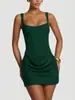 Vestido Corto Strapless de Moda Europea y Americana Transfronterizo 2025 Chica Caliente Venta al por Mayor Producto Nuevo