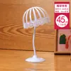 Estante para Sombreros de Adulto Soporte para Sombreros Estante de Exhibición para Sombreros Soporte de Sombrero de Plástico Negro Estante de Tienda Modelo Soporte Accesorios Niños
