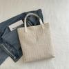 Bolsa grande tecida feminina, nova bolsa de palha simples e versátil para o verão deste ano, bolsa tote para celebridades da Internet, para o dia a dia