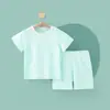 Traje de Manga Corta para Bebé, Conjunto de Ropa para Casa, Conjunto de Ropa de Verano para Casa para Niños y Niñas, Traje Sencillo para Niños Pequeños y Medianos