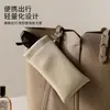 Estuche Sencillo para Gafas de Sol con Paño Espejo, Portátil para Viajes, Bolsa de Almacenamiento para Gafas de Cierre Automático con Bolsillo Integrado para Colgar Gafas