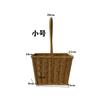 Cesta Dobrável para Armazenamento Vermelha Amora Armazenamento Pequena Pendurada Azul Rattan de Imitação Ferro Plástico Trançado Ventosa Cebola Gengibre Alho Banho