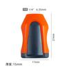 Yun Bei punta de lote de flor de ciruelo hexagonal hueca con orificio 50mm,75mm,100mm combinación de puntas de lote con magnético