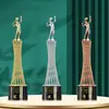 Personalização de Troféus e Medalhas de Cristal para Badminton, Basquete, Futebol, Competições Esportivas, Reuniões Anuais, Gravação Criativa Comemorativa