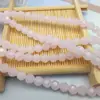 Cuentas de cristal en forma de balón de fútbol, cuentas redondas, accesorios para joyería DIY, adornos para bolsos y ropa, de color gelatina, cuentas globo de 32 caras