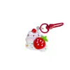 Llavero de Animales Frutas Lindos Originales Dibujo Animado DIY Dulce Regalo para Estudiantes Colgante Accesorio para Mochila