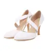 Sandalias de correa oblicua, punta cerrada, tacones de aguja, tallas 32-46, zapatos de comercio exterior