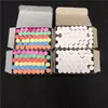 10 caixas de giz hexagonal sem pó marca de aviação material de ensino, 48 peças de marcadores de quadro branco apagáveis brancos e coloridos