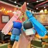 Llavero Creativo de Dibujos Animados Lindo Shin-Chan Lápiz de Colores Colgante para Bolso de Pareja Llavero de Coche Muñeca Regalo Venta al por Mayor