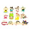 Crayon Shin Novo Avatar Girassol Turma Pequena Sr. Crocodilo Montanha Acessórios para Joias DIY Colar Pendente Brincos Chave