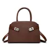 Bolso de Mano Estilo Francés, Nuevo Bolso de Concha de Moda, Bolso de Mano Ligero de PU, Bolso de Hombro Cruzado Versátil de Moda