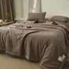 Colcha de Verano Fresca de Soja Clase A de Buena Calidad 100% Algodón Lavable a Máquina Modelo Doble Delgado de Verano Colcha de Aire Acondicionado para Madre y Bebé Colcha de Verano 2