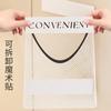 Bolsa colgante para guardar calcetines, bolsa de almacenamiento para ropa interior montada en la pared, artefacto multifuncional para colgar con bolsillo de red